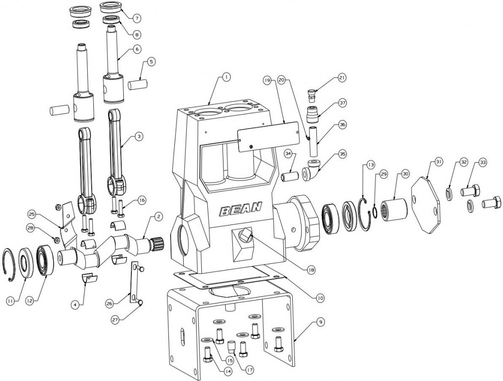 Dupagro_FMC_A04_Power_End_Drawing